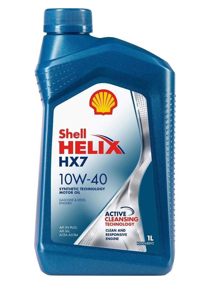 Масло моторное 10W 40 SHELL Helix HX7