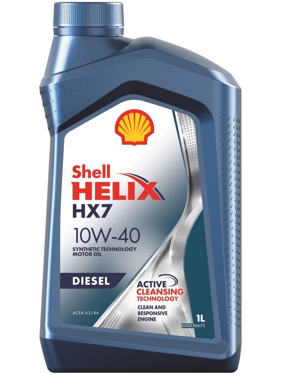 Масло моторное 10W 40 SHELL HELIX Diesel