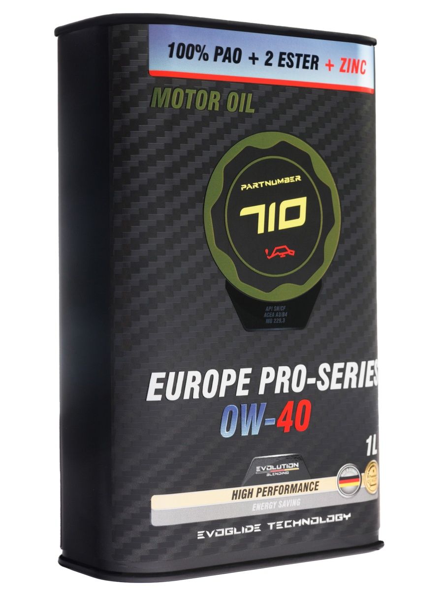 PARTNUMBER 710 Europe PRO Series 0W-40