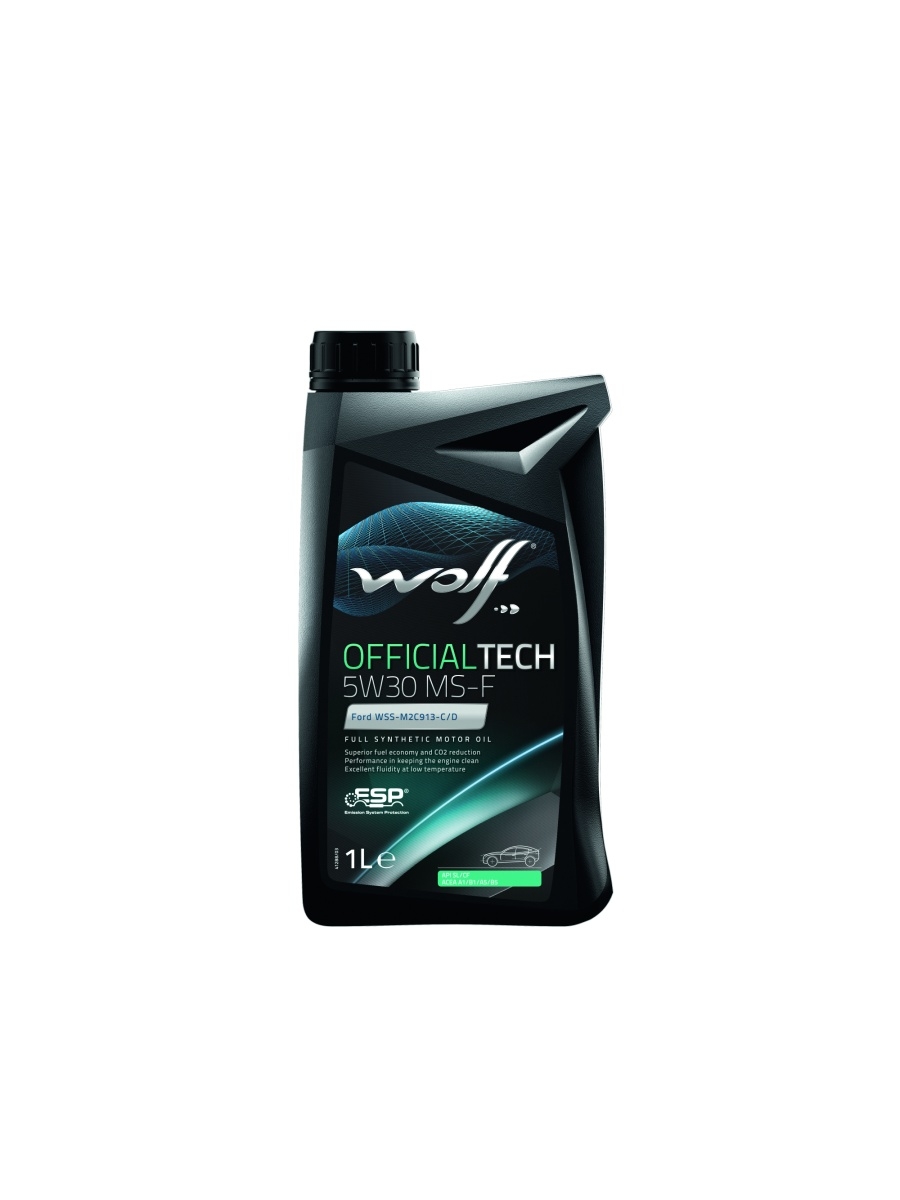 Масло моторное Wolf OfficialTech MS-F 5W30 1 л