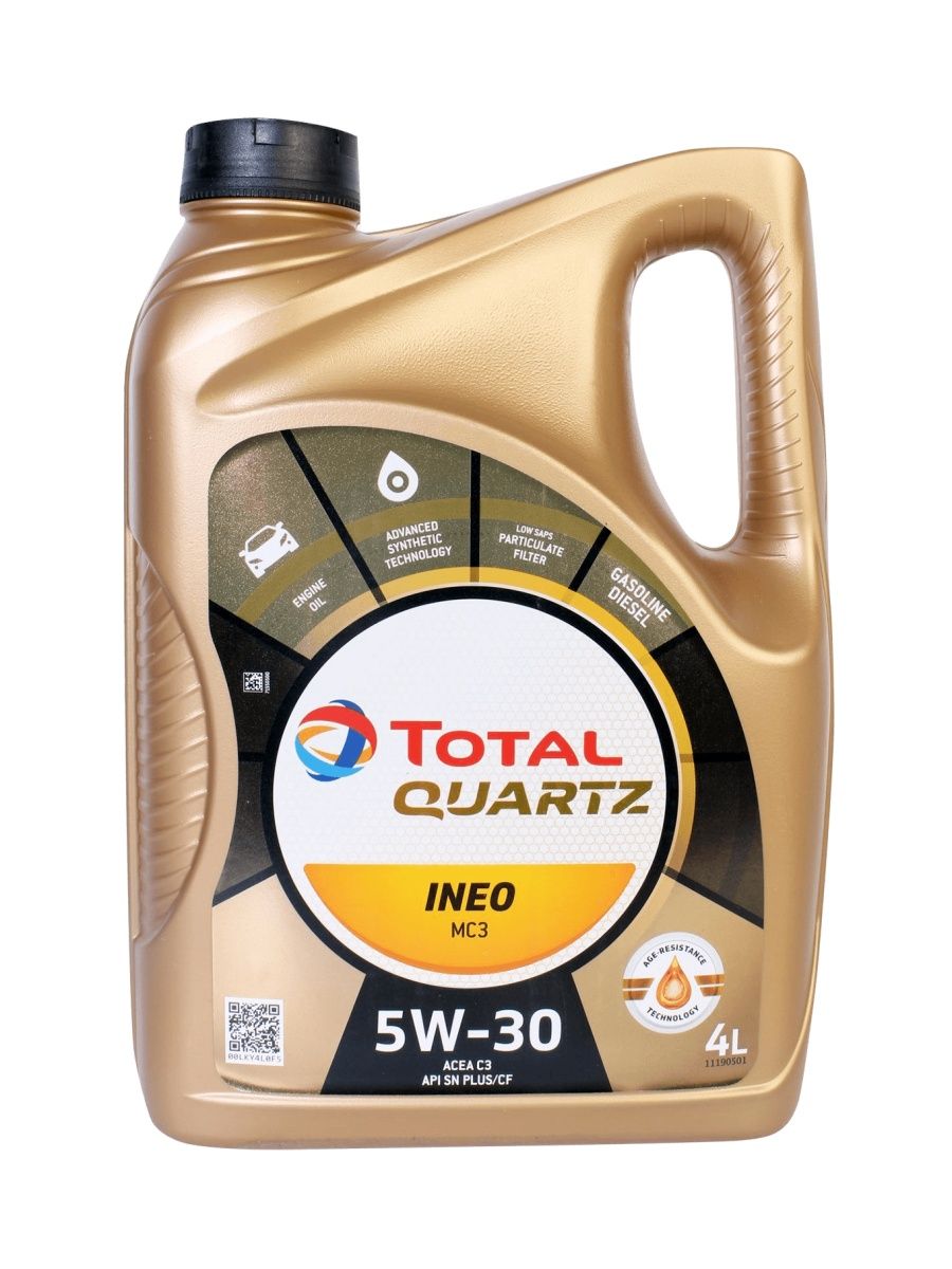 Масло моторное TOTAL INEO MC3 5W30 4л  5W30