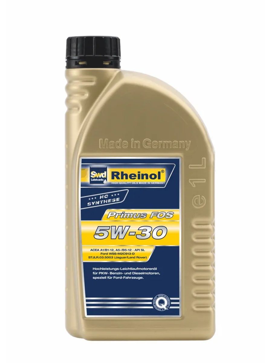 Моторное масло Swd Rheinol Primus FOS 5W30 1 л