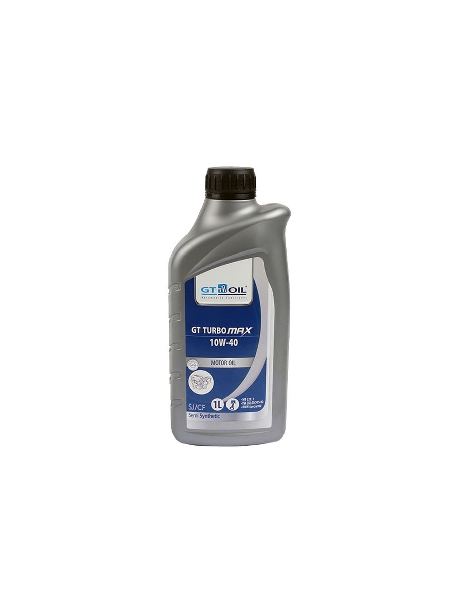 Масло моторное GT Turbo Max 10W40 полусинтетическое 1л  10W40
