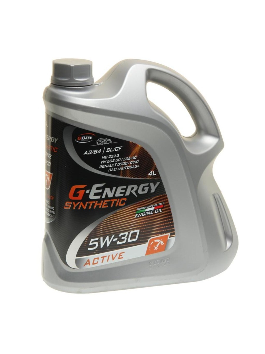 Масло моторное Synthetic Active 5W30 синт.4л G-ENERGY  0253142405