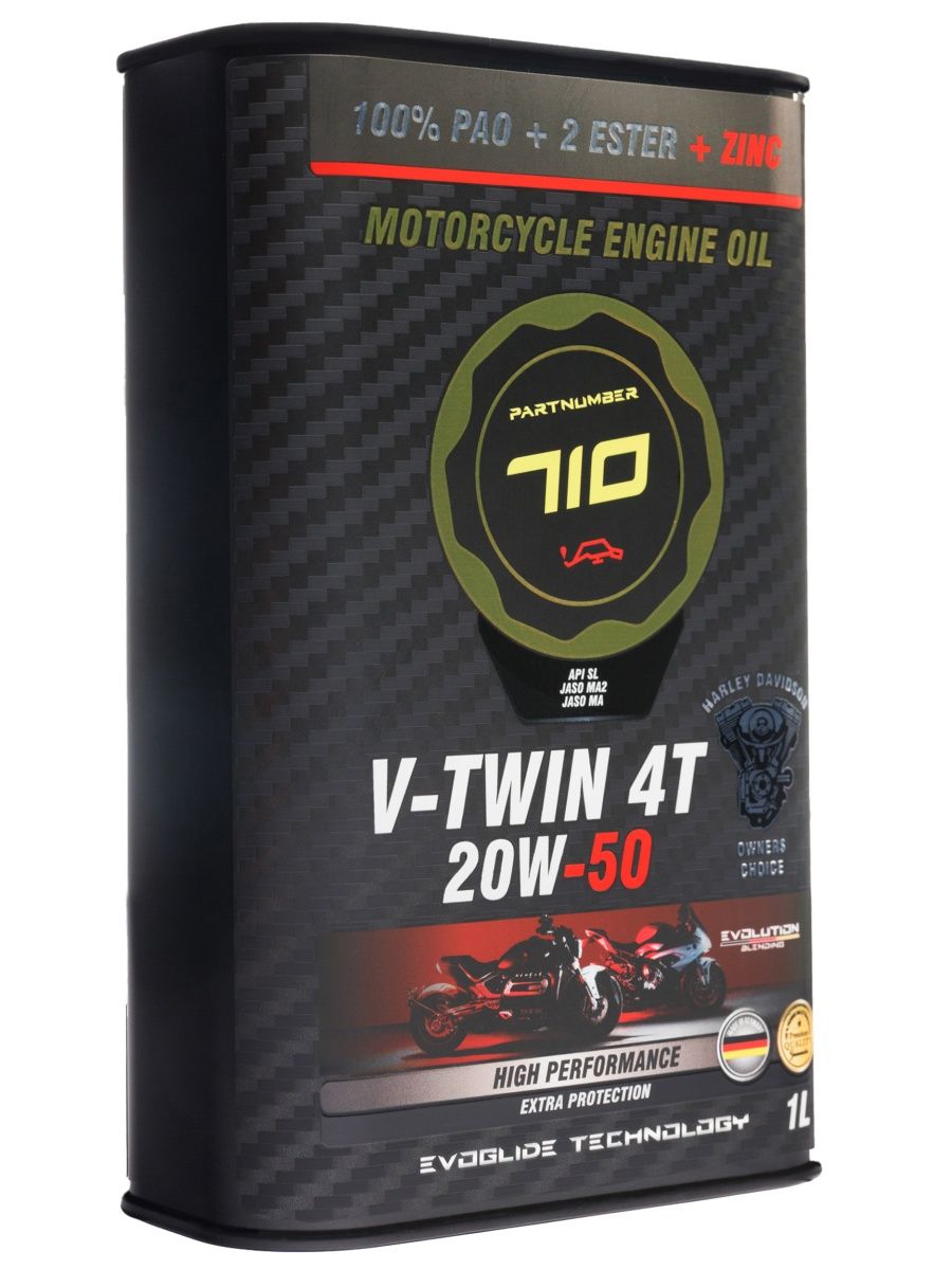 PARTNUMBER 710 V-Twin 4T 20W-50