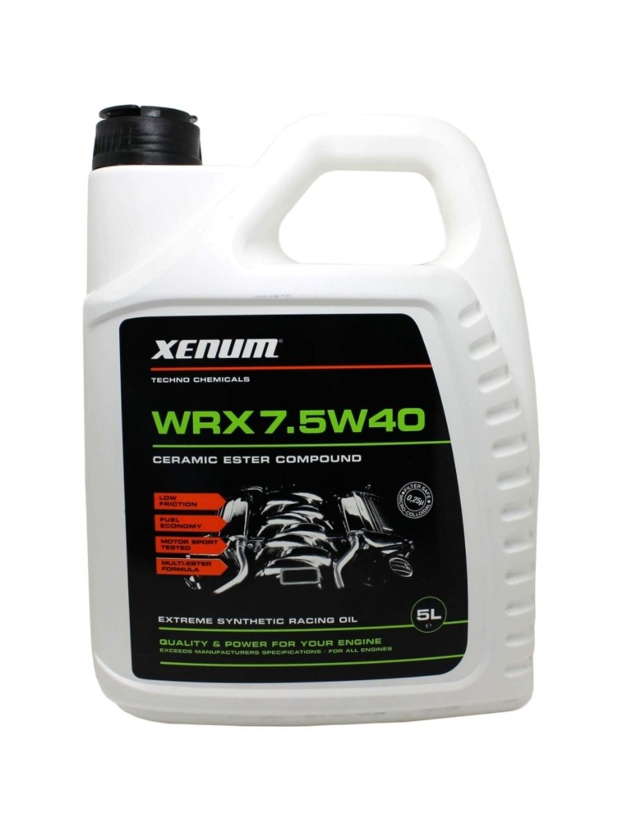 Моторное масло Xenum VRX 7.5W40 5л
