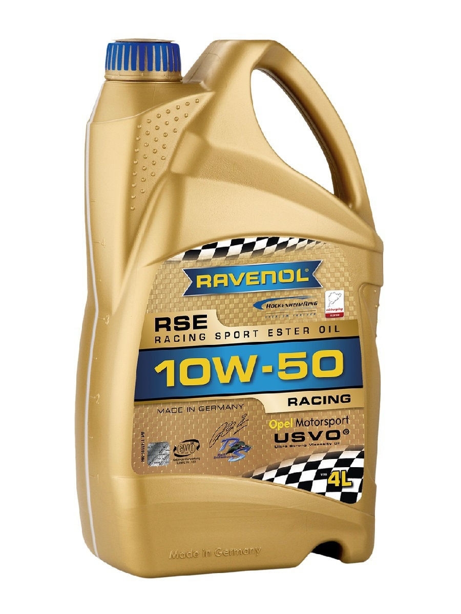 Моторное масло RAVENOL RSE Racing Sport Ester SAE 10W-50 ( 4л) new