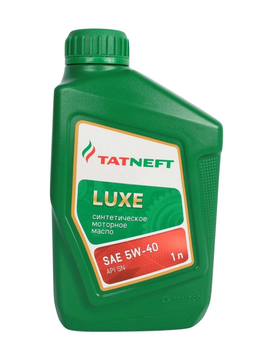 Масло моторное ТАТНЕФТЬ LUXE 5W40 SNSM 1л  ТАТНЕФТЬ LUXE 5W40 SNSM 1л