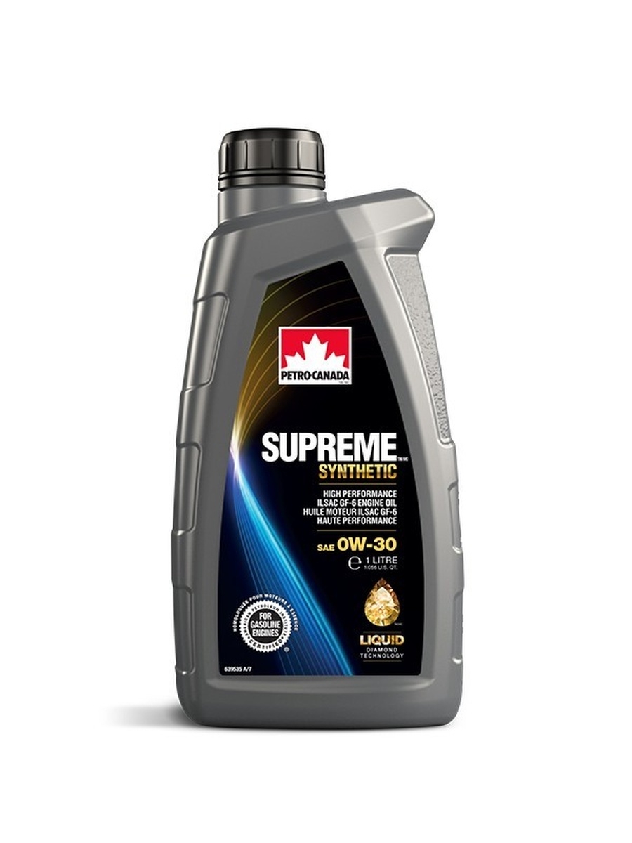 Масло моторное PETRO-CANADA SUPREME SYNTHETIC 0W-30 1Л MOSYN03C12