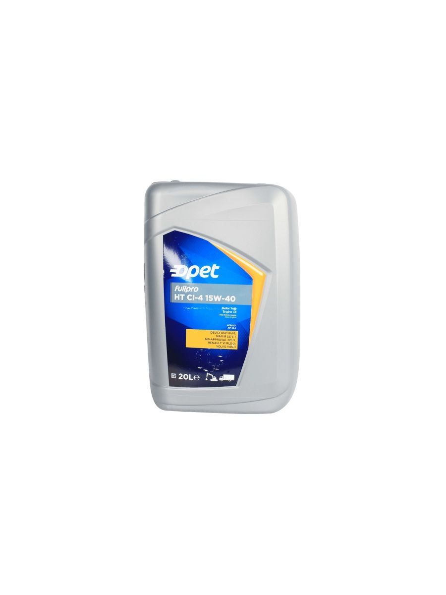 Масло моторное OPET FULLPRO HT CI-4 15W40 20л 601215414