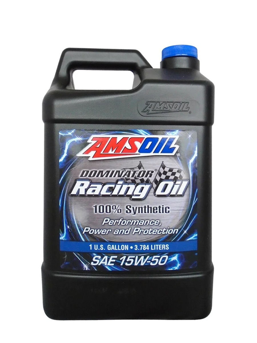 Моторное масло AMSOIL DOMINATOR Synthetic Racing Oil SAE 15W-50 (3,784л)