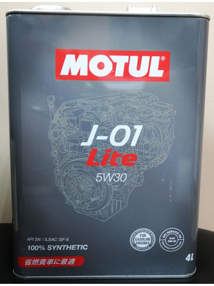 Motul J-01 LITE 5W-30,5W30 100% Синтетика