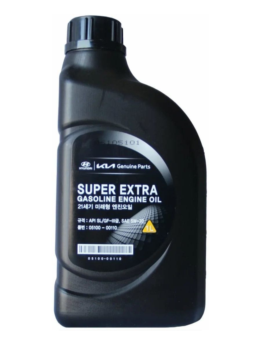 Масло моторное 5W 30 Hyundai Super Extra