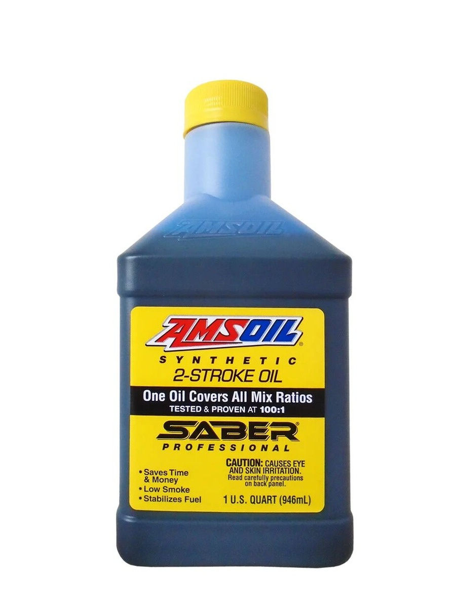 Моторное масло для 2-Такт AMSOIL SABER Professional Synthetic 2-Stroke Oil (0,946л)