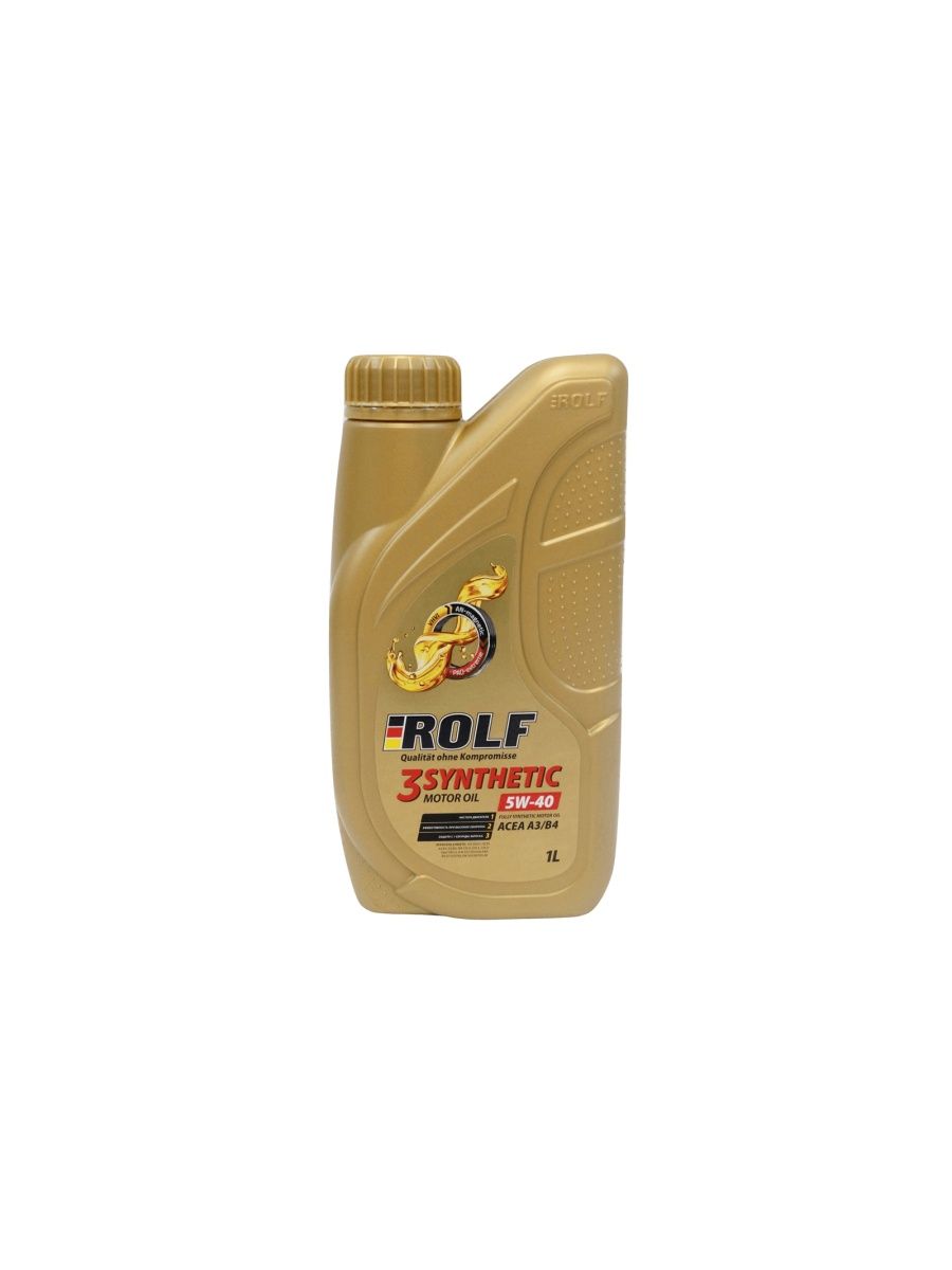 Масло моторное ROLF 3 A3B4 5W40 1л  ROLF 322730