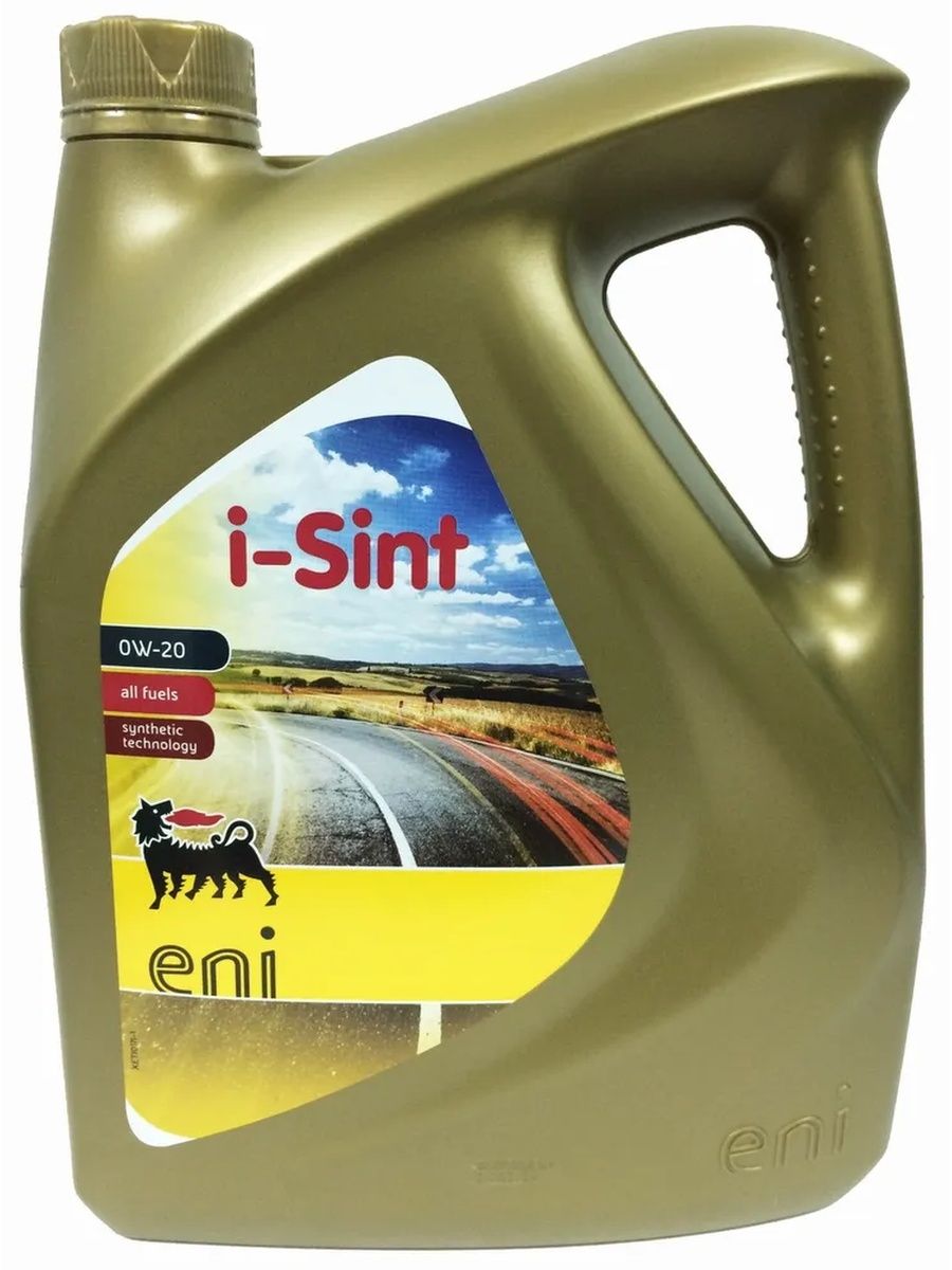 Моторное масло Eni i-Sint 0W-20, 4 л