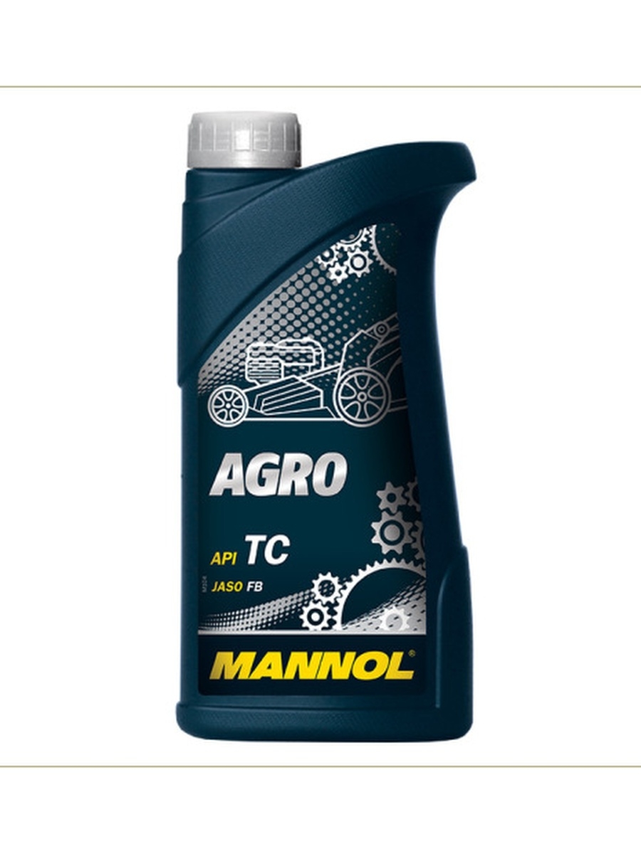 Масло моторное MANNOL AGRO 2T 1 л 1435