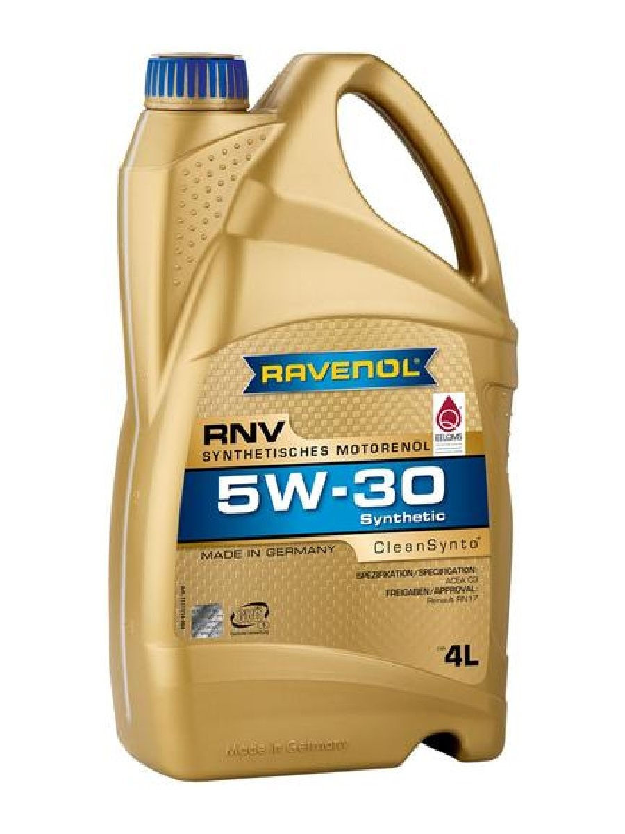 Моторное масло RAVENOL RNV SAE 5W-30 (4л)