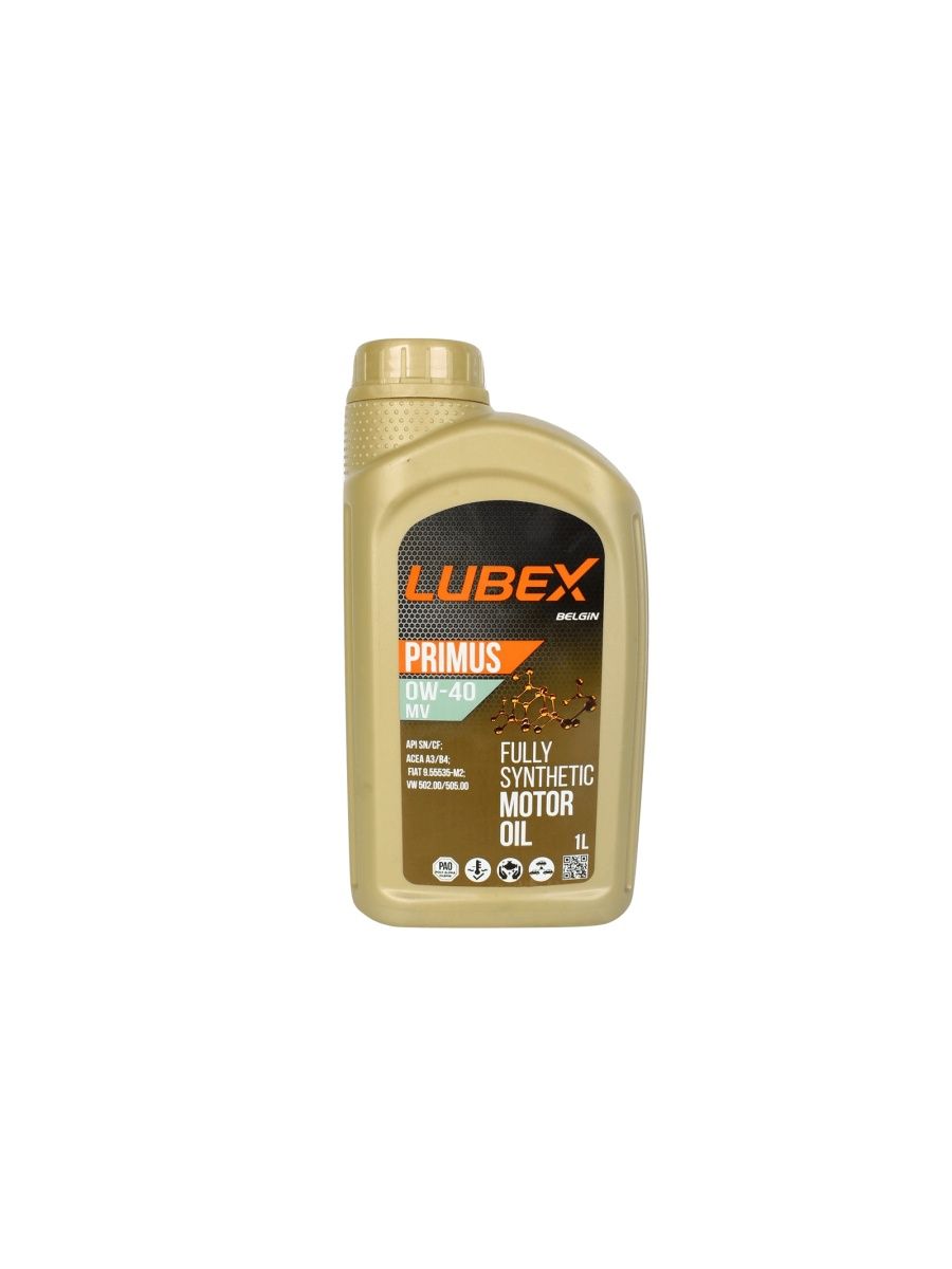 Масло моторное LUBEX PRIMUS MV 0W40 1л  LO34-1321-1201