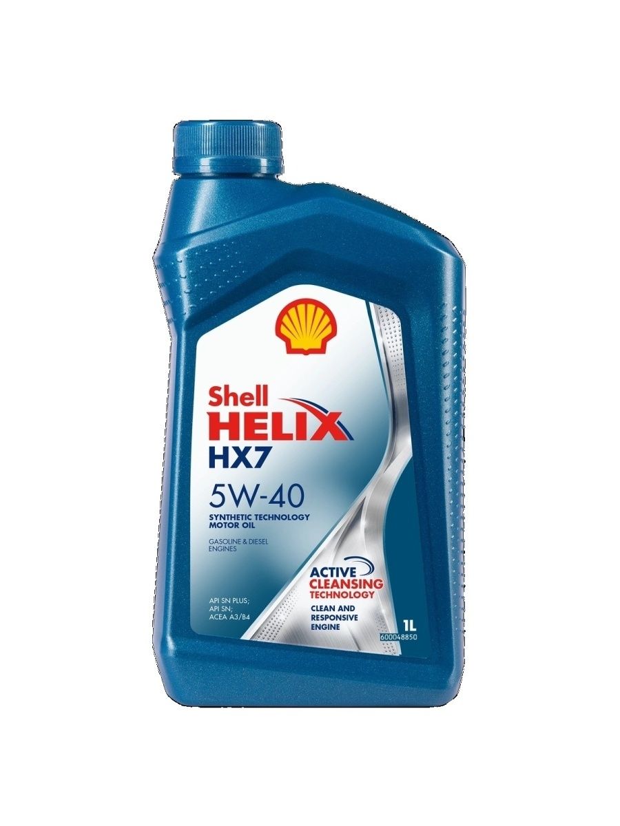 Масло моторное 5W 40 SHELL Helix HX7 1 л