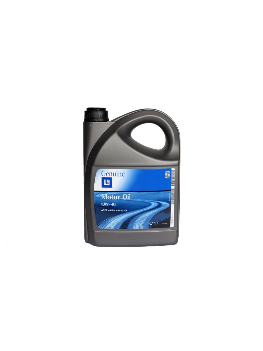 Масло моторное GM 10W40 Opel полусинтетическое 5л  93165216