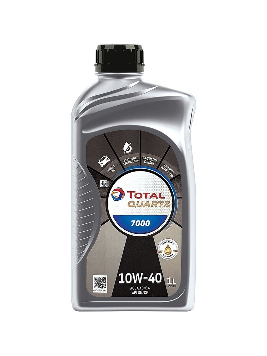 Масло моторное 10W 40  TOTAL QUARTZ 7000