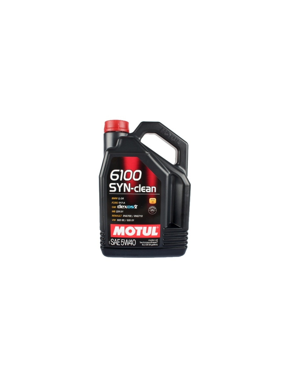 Масло моторное MOTUL 6100 SYN-CLEAN  5W40 4л C3