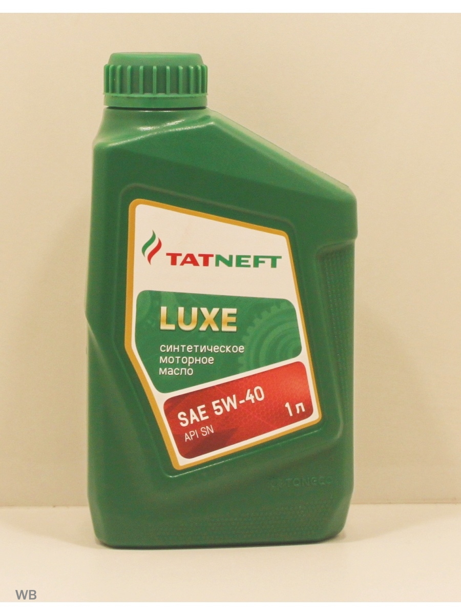 Татнефть LUXE 5w40 API SN 1л