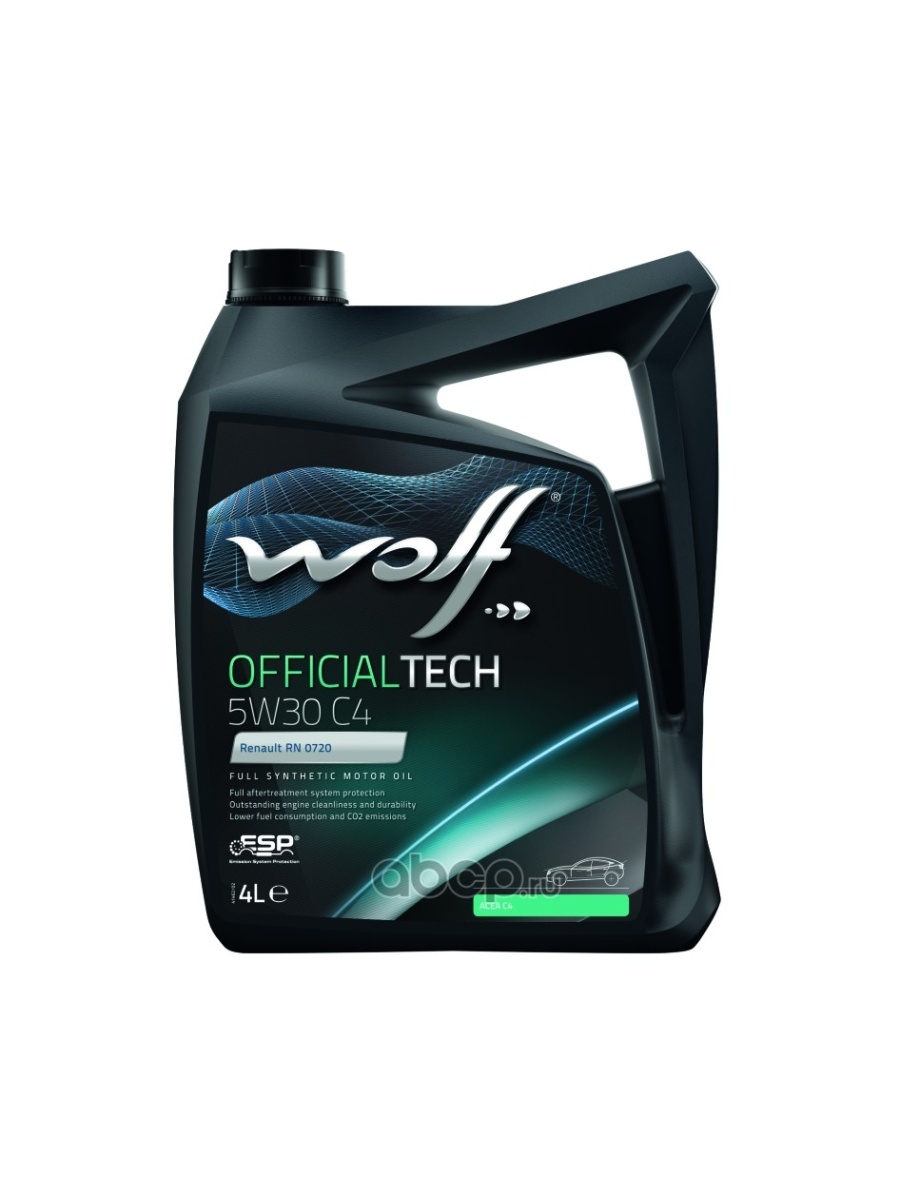 Масло моторное синтетика 5W-30 4 л.