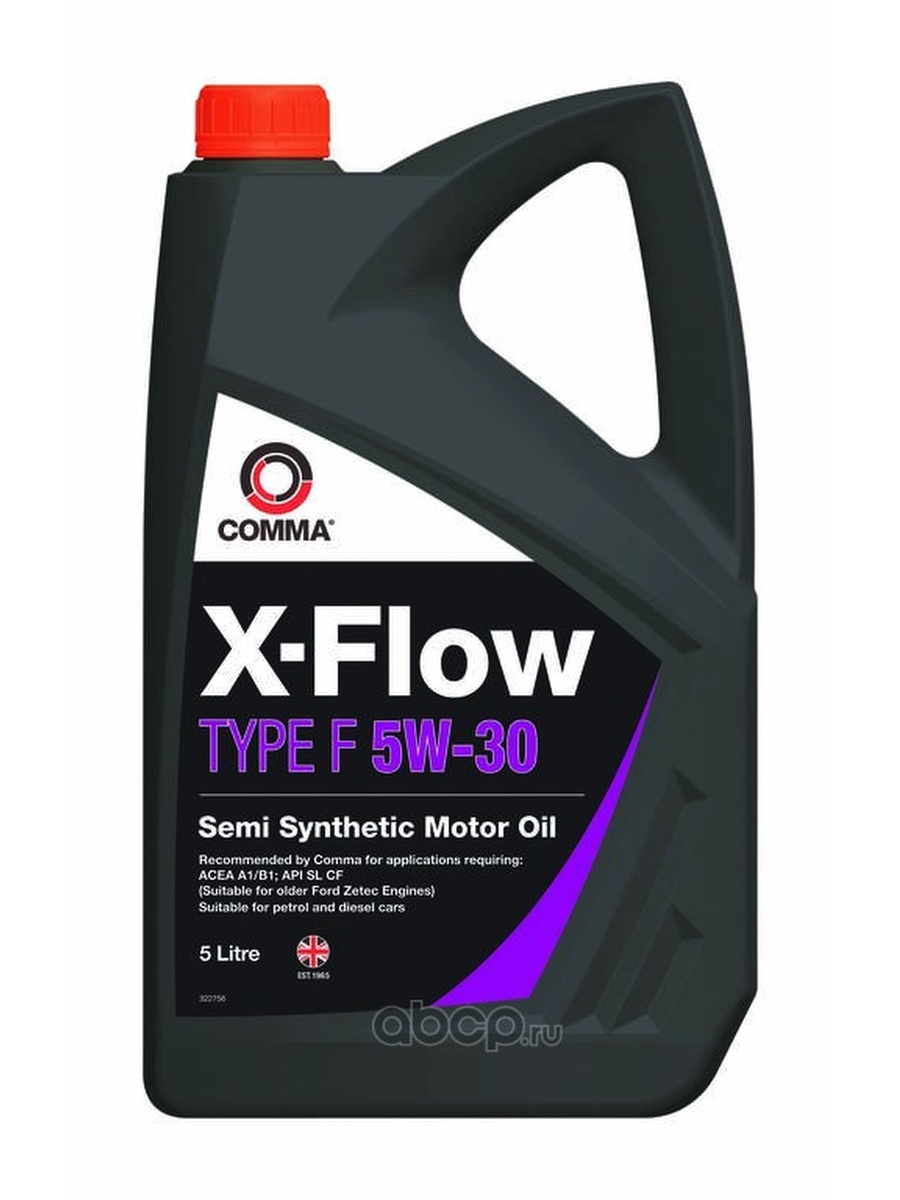 Масло моторное полусинтетика 5W-30 5 л.