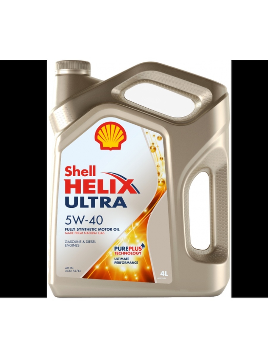 SHELL HELIX ULTRA 5W-40 A3B4 синт. 4л масло моторное