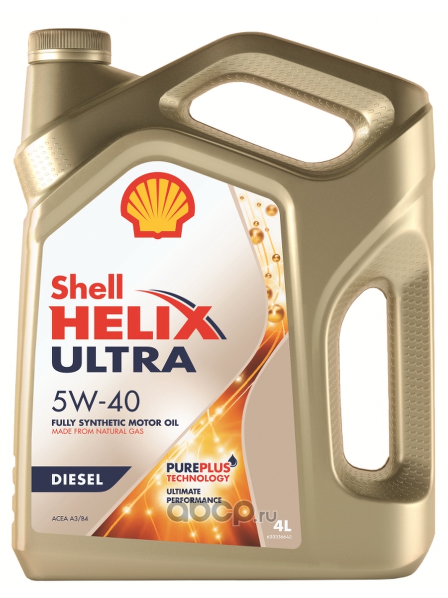 Масло моторное Helix Diesel Ultra 5W-40 синтетическое 4 л