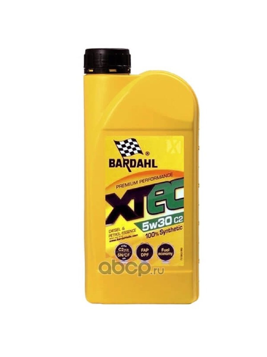 Bardahl Масло моторное для двигателя автомобиля Бардаль XTEC 5W30 синтетическое 1л