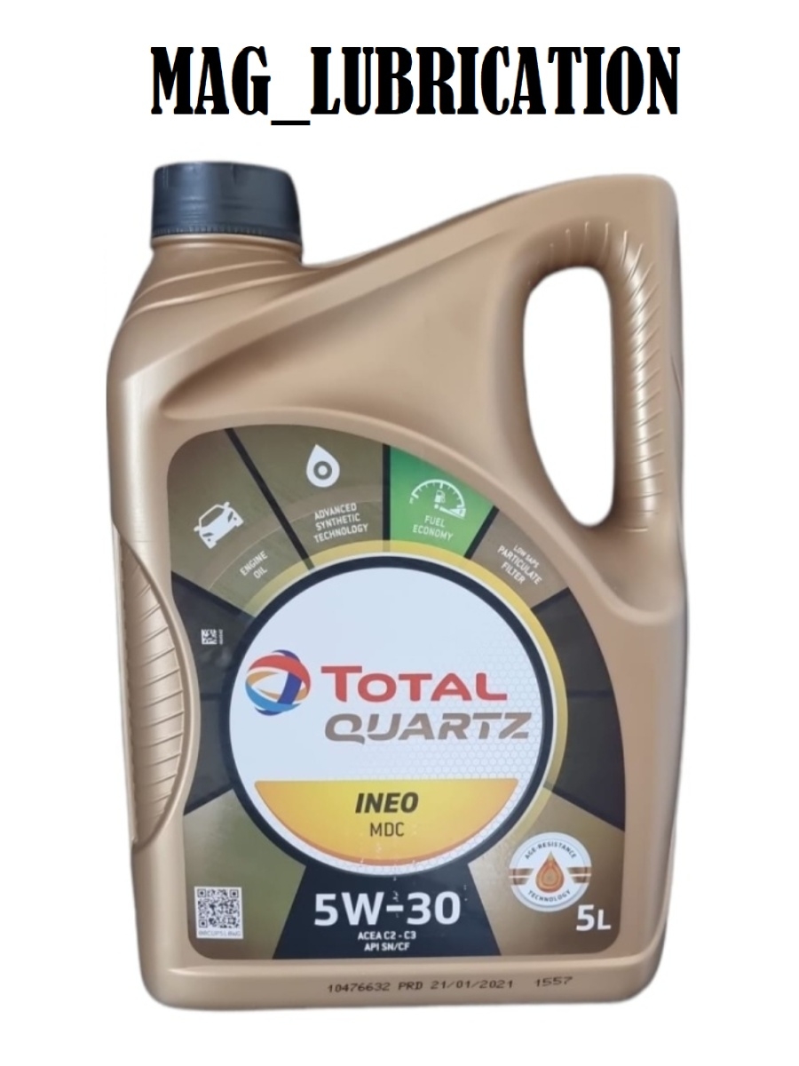 Масло двс TOTAL INEO MDC 5W30