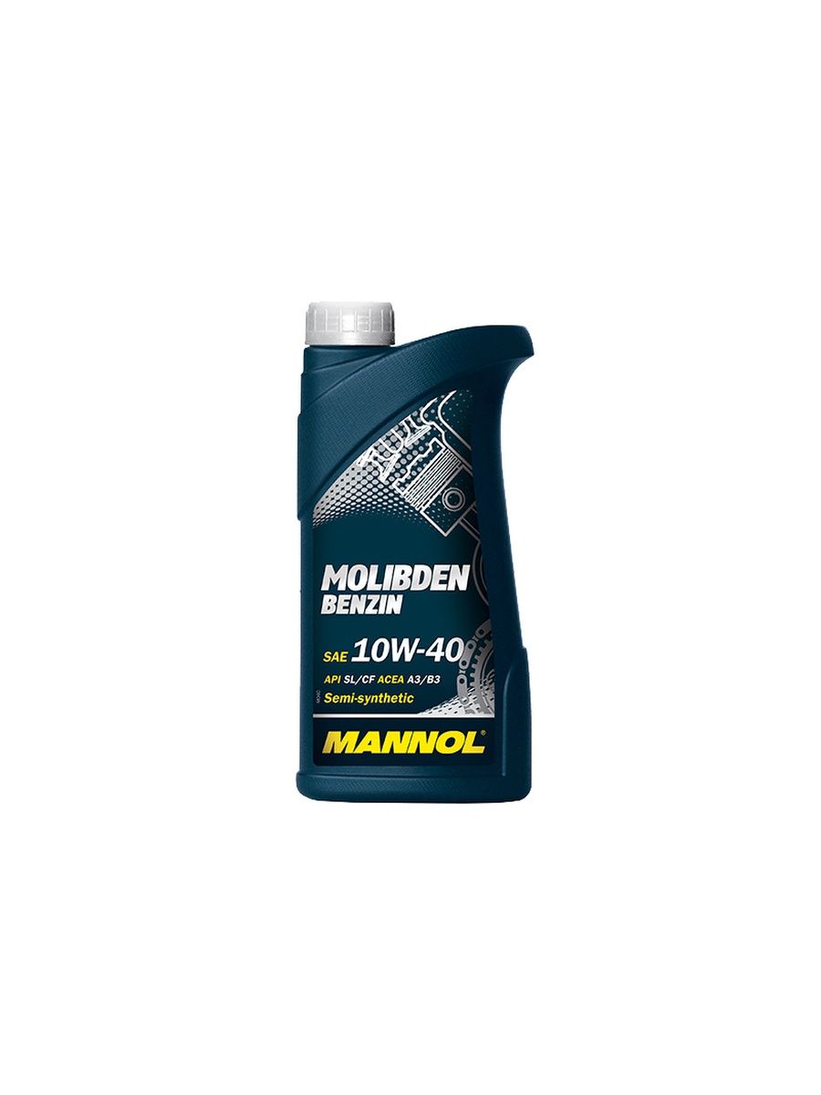 Масло моторное MANNOL MOLIBDEN BENZIN 10W40 1л MANNOL molibden benzin 10W40 1л