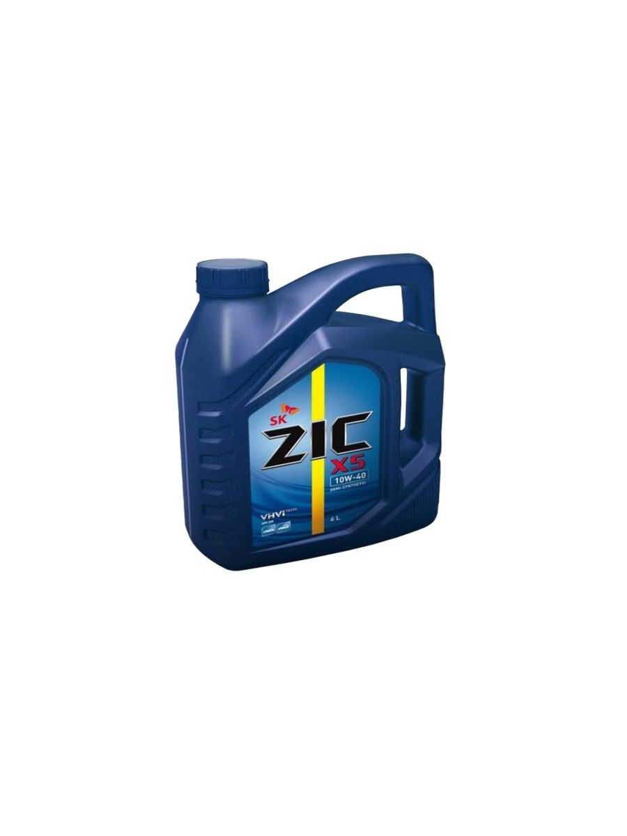 Масло моторное ZIC X5 10W40 6л  10W40