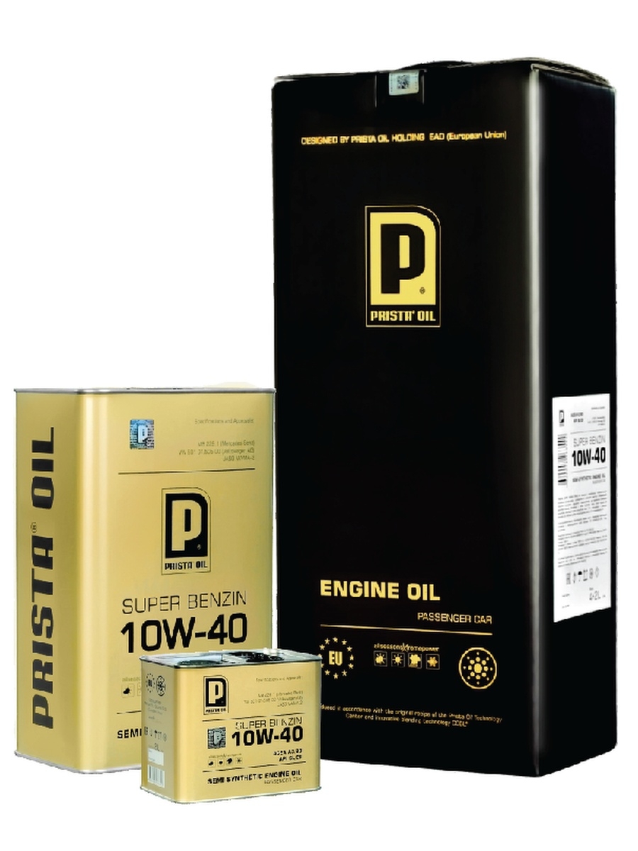 Моторное масло PRISTA 10W40 полусинтетическое 6 л