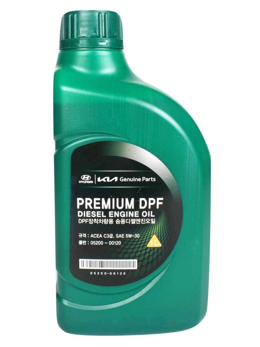 Масло моторное HYUNDAI 5W30 PREMIUM DPF DIESEL 1л  05200-00120
