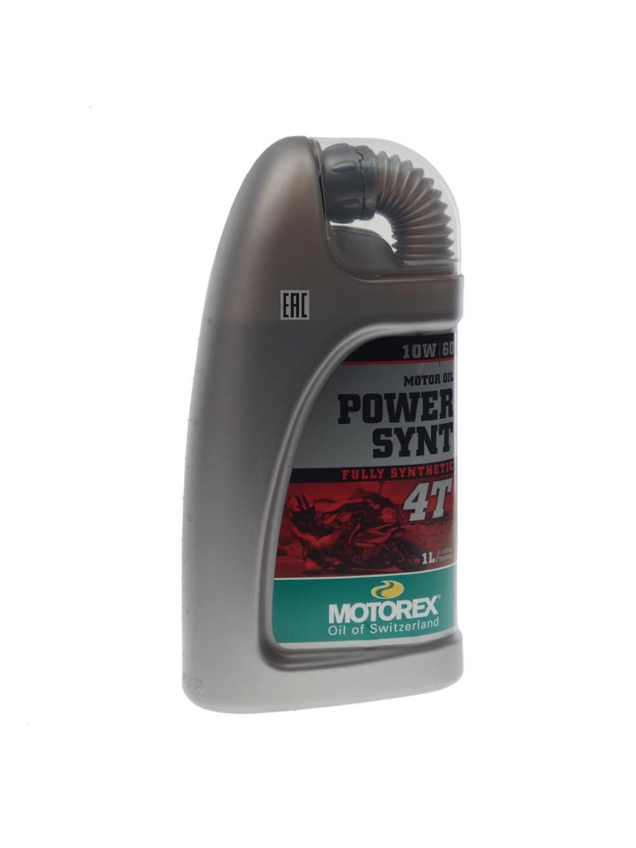 Масло моторное для 4-х тактных двигателей Power synt 4T 10W60 синт.1л MOTOREX  301888