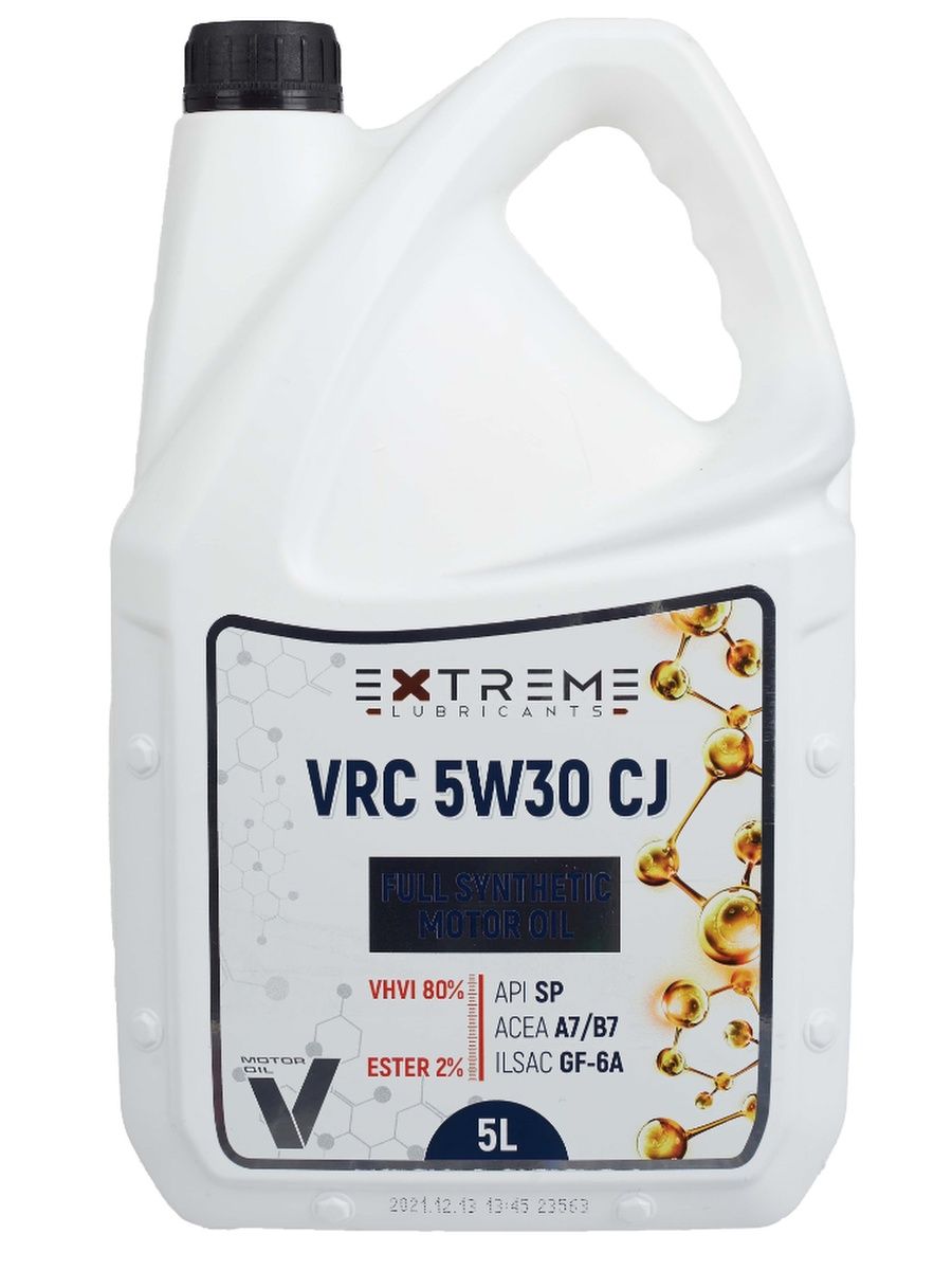 Моторное масло EXTREME VRC 5W-30 CJ 5л