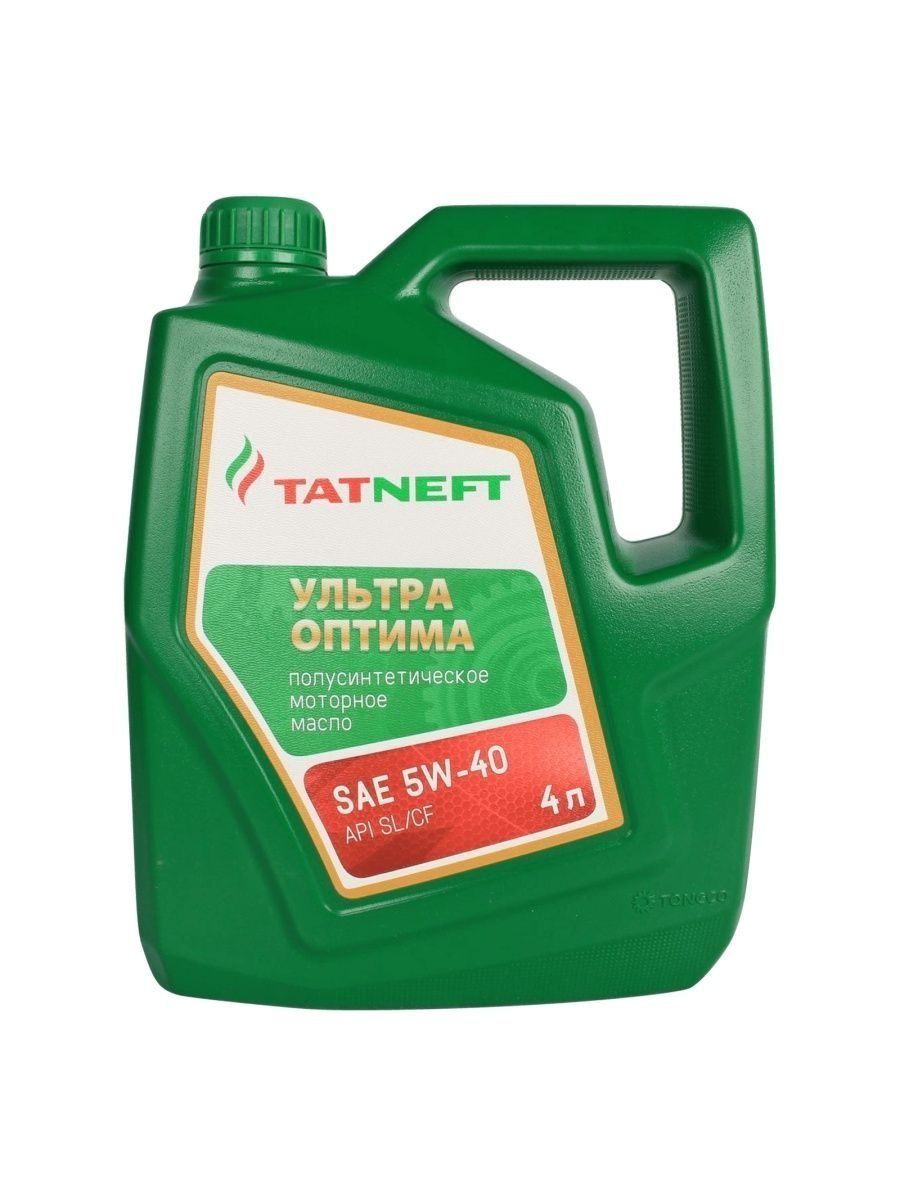 Масло моторное ТАТНЕФТЬ УЛЬТРА-ОПТИМА 5W40 4л