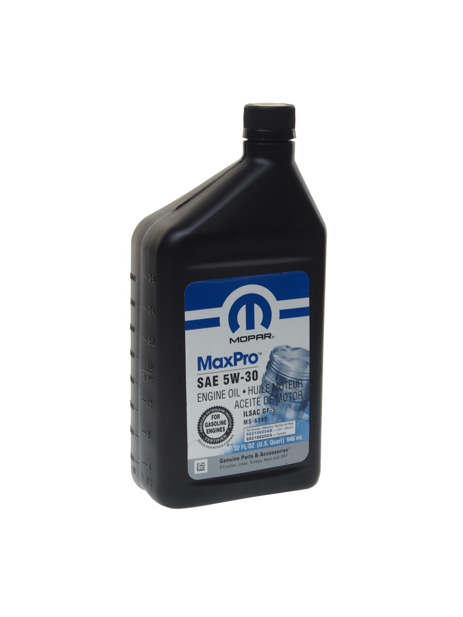 Масло моторное CHRYSLER 5W30 синт. 0.946л MOPAR