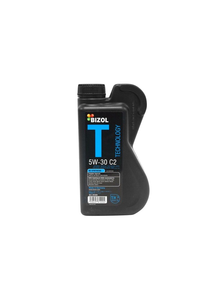 Масло моторное BIZOL Technology 5W30 C2 1л  81220