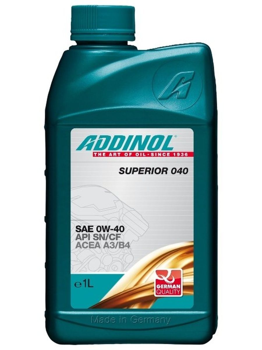 Масло моторное Addinol Superior 0W-40 1л.