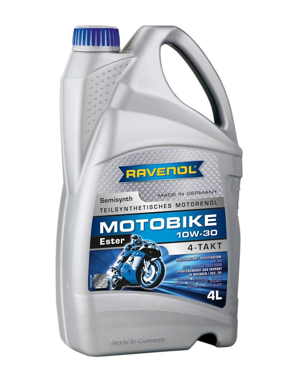 RAVENOL Motobike 4-T Ester SAE 10W-30