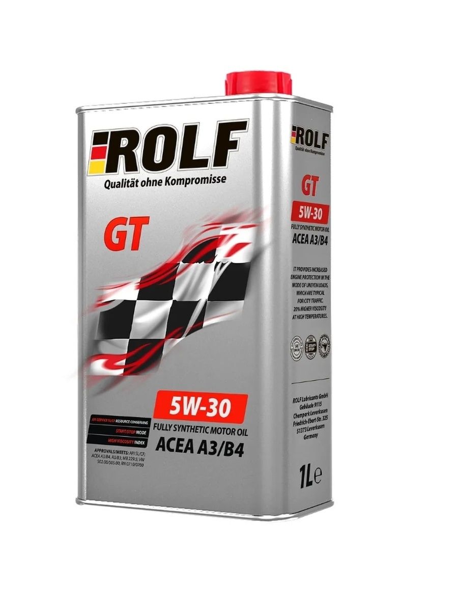 Моторное масло ROLF GT 5W-30 1л