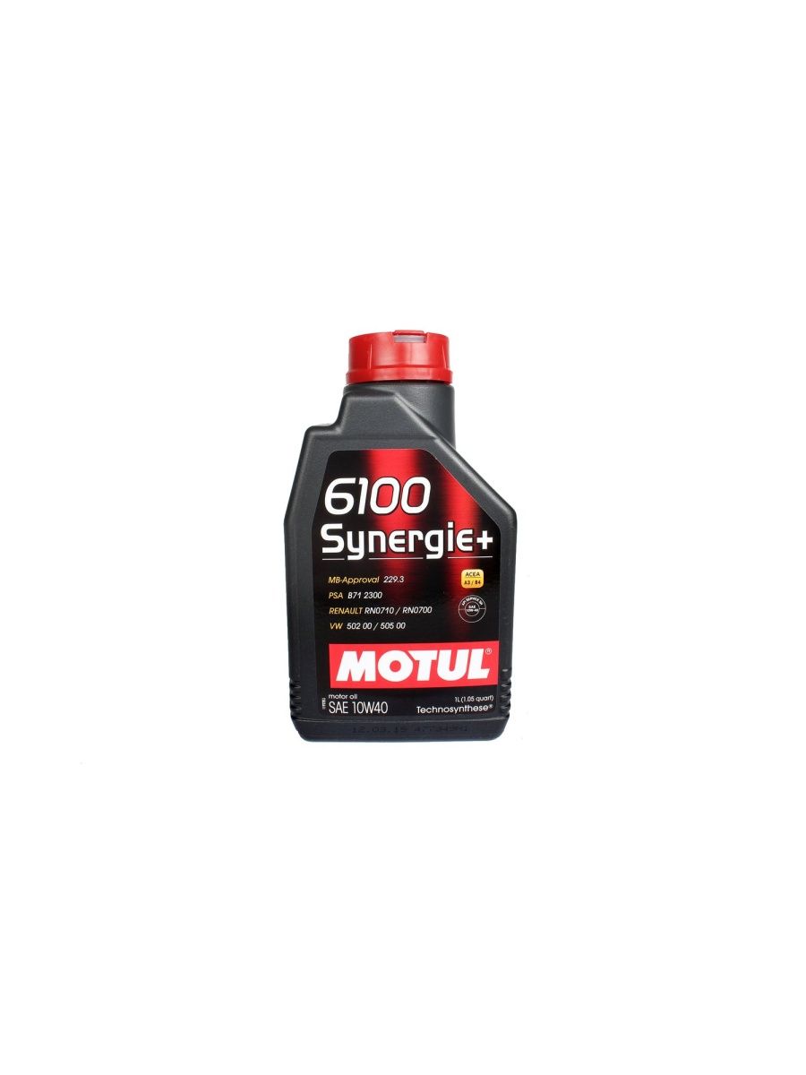 Масло моторное MOTUL 6100 SYNERGIE+ 10W40 1л A3B4  102781