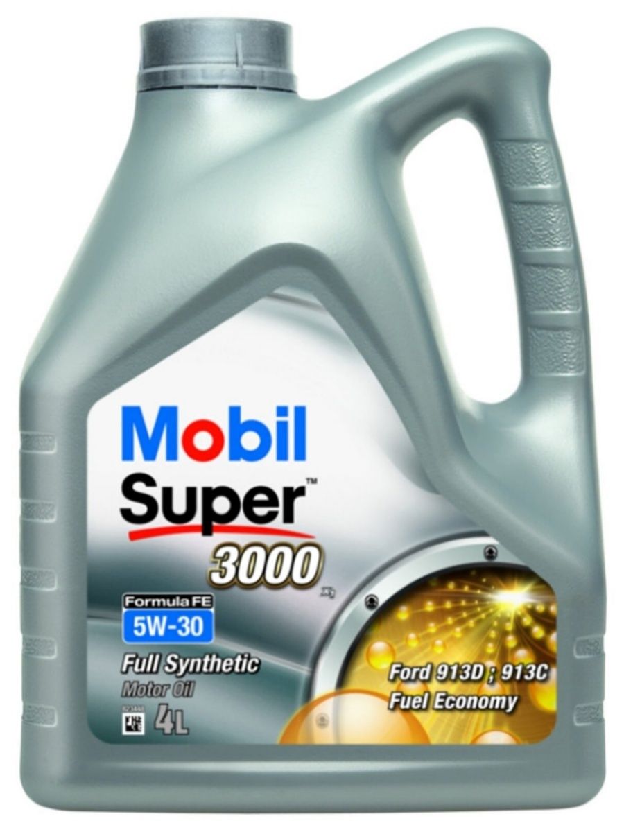 Моторное масло Mobil Super 3000 Formula FE 5W30 4л