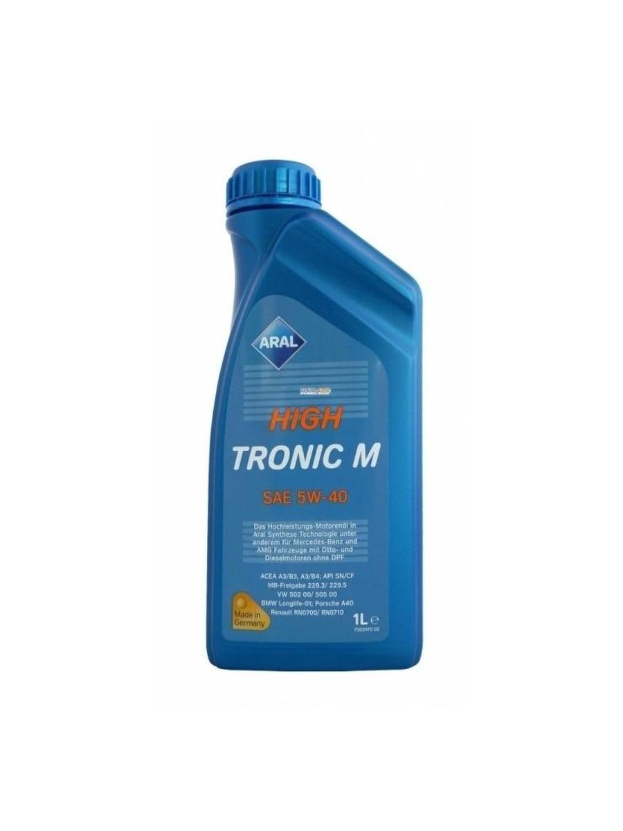 Масло маторное Aral HighTronic M 5w40 1л