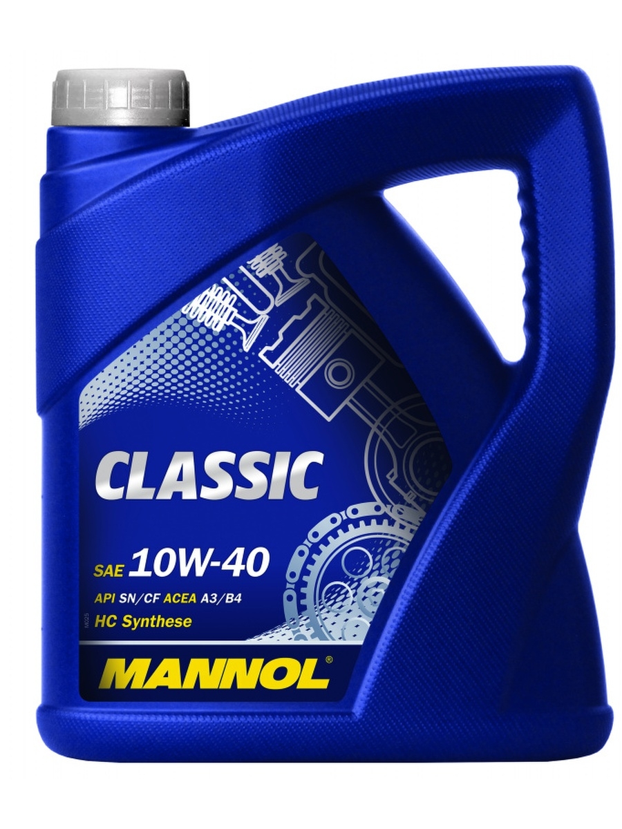 7501 MANNOL CLASSIC 10W40 4 л. Полусинтетическое моторное масло 10W-40